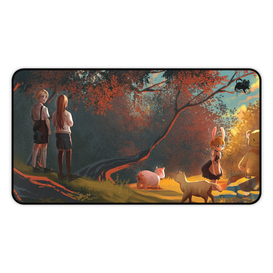 Sunset – Velas al crecer Mousepad de Arame