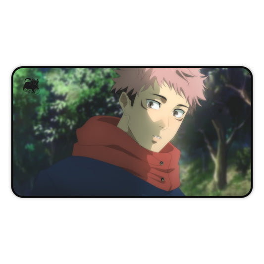 Jujutsu Yuji Fake ScreenShot - Premium Anime Mouse Pad by Arame