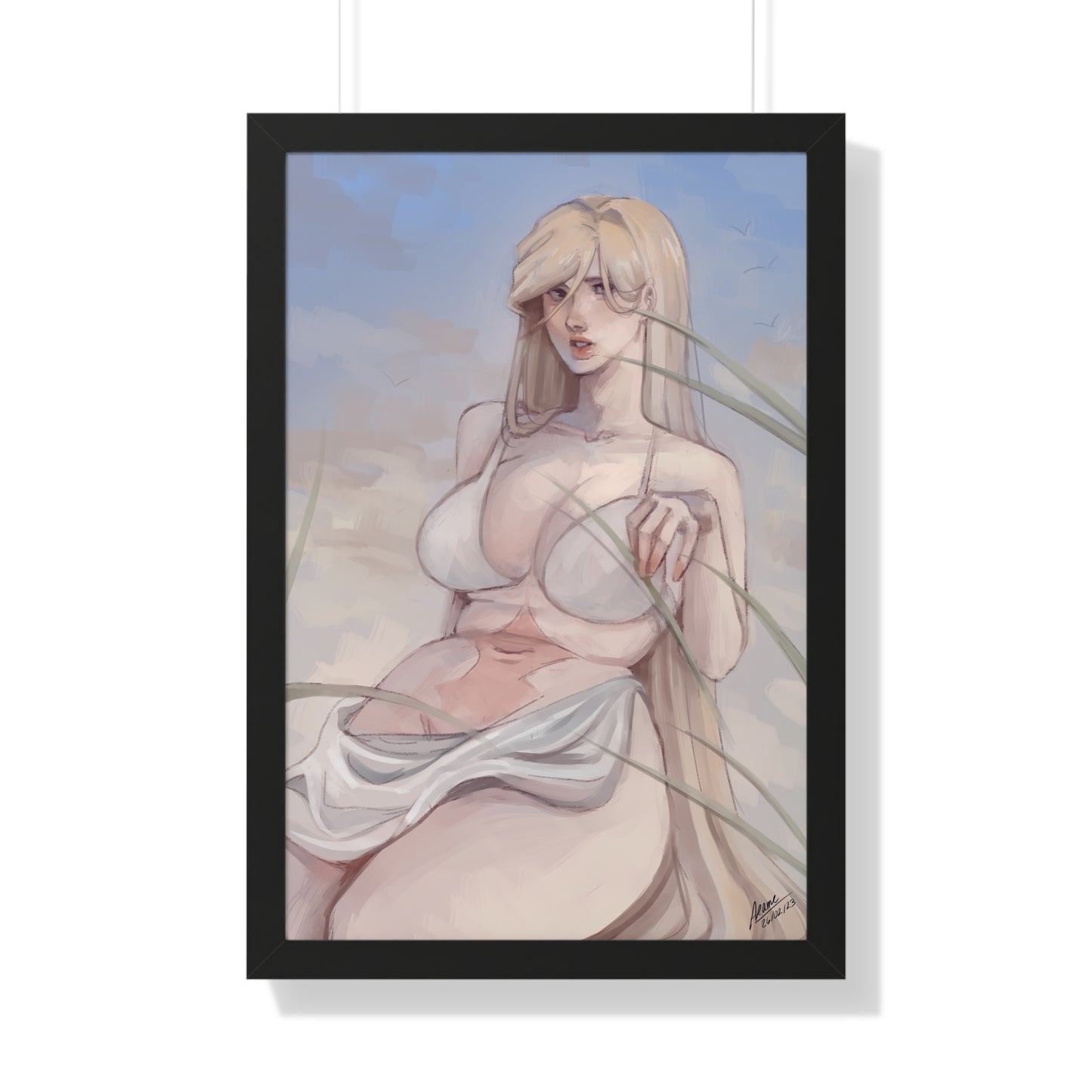 Greek collection Poster v1 – Premium Framed Poster by Arame