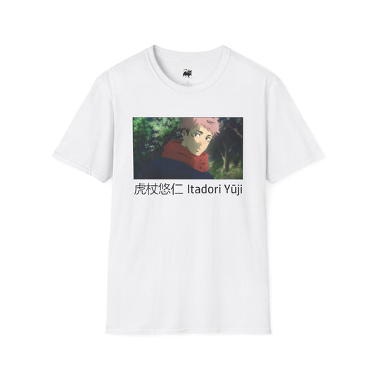 Jujutsu Yuji Fake ScreenShot - ANIME Camiseta unisex Softstyle de Arame